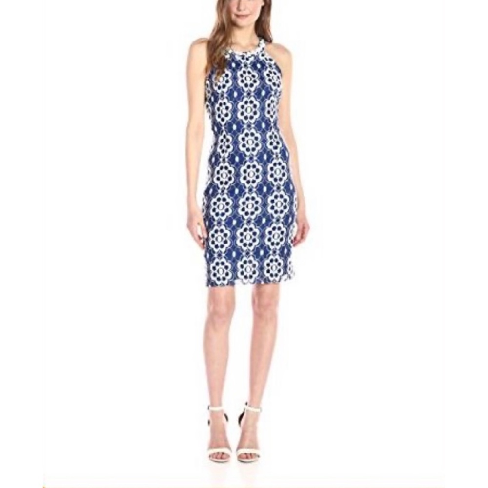 Nine West Women's Floral Lace Riviera Combo 14